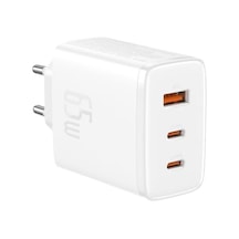 Cube Pro 2c+u 65w Şarj Cihazı-beyaz Acı Kahve