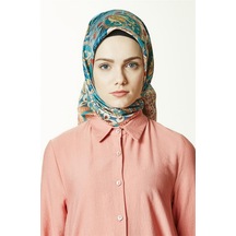 Armine Özel Nostalji Serisi Sura İpek Eşarp 7932D 09