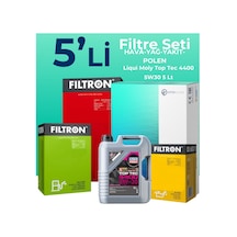 Dacia Sandero 1.5 Dizel Filtre Bakım Seti Liqui Moly Motor Yağlı 2010-2012 5 Li 8200BKMFLSHNGFL23185