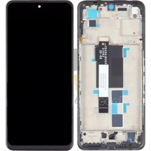 Xiaomi Uyumlu Poco X3 Gt Lcd Ekran Dokunmatik Siyah Çıtalı