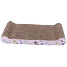 Suntek Kedi Tırmalayıcı Karton Yuva Tırmalama Kemik-44x20.5x5.5cm