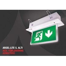 Arsel Dali-Arselite Ae-2223-L-Dali Sıva Altı Acil Çıkış Yönlendir