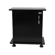 Kanki Pet  50 Cm Akvaryum Sehpa Siyah Düz  50x23x67