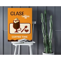 Bk Home Coffee Tasarımlı Kanvas Tablo 50x70cm-9