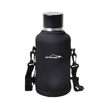 Campout Çift Katmanlı Termos 2000ml Siyah