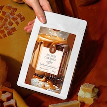 Mim And More Salted Caramel Coffee Tuzlu Karamel Aromalı Kahve Çekirdek Kahve 200 G