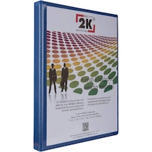 Tr Evrak Sunum Tanıtım Firma Klasörü A4 Pvc 2 Cm 4 Halkalı 150 Yaprak Kapasiteli Ring Binder File 25,5x32 Cm. Mavi Diğer