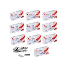 Zımba Teli Küçük No:10 1000 li Nikel Beyaz 10 Paket 6452