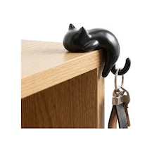 Sunup Sn-29184 Kedi Figürlü Yapışkanlı Köşe Askılık