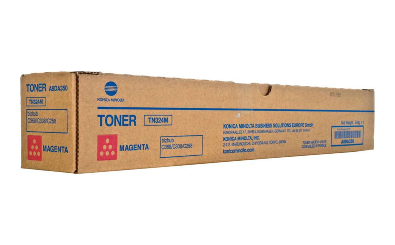 Konica Tn-324m Magenta Kırmızı  Fotokopi Toneri Bizhup C258-308-368 26.000 Sayfa