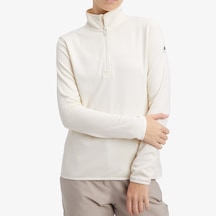 Mckinley Andrea Half Zip Uzun Kollu Kadın Krem Üst 424810 Krem