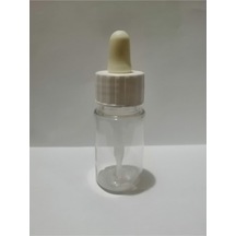 30ml Plastik Şeffaf Gorilla Şişe+oksidan Damlalıklı,medikal Şişe,boş Şişe,100 Adet