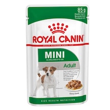 Royal Canin Mini Adult Soslu Konserve Küçük Irk Yetişkin Köpek Maması 12 x 85 G