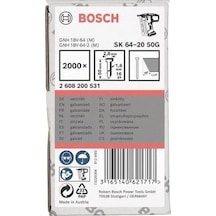 Bosch Gsk 50 Çivisi 25mm 5000li 200513