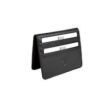 Ancora Leather Hakiki Deri Para Bölmeli Çıtçıtlı Portföy-unisex-26210 Kahverengi