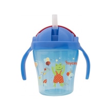 Mycey Pipetli Bardak 200 ML Erkek Mavi