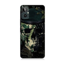 General Mobile Discovery Gm23 Se Uyumlu Karanlık Kafatası Desenli Silikon Kılıf