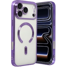 Apple, Uyumlu iPhone 17 Pro Max Kross Magneticsafe Kapak Mor