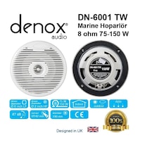Denox Dn-6001tw. 150watt. Su Ve Neme Dayanıklı 19cm Tekne