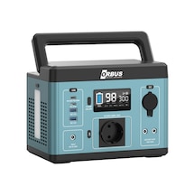 Orbus Ops-300 300 Watt Taşınabilir Güç İstasyonu Kamp Tipi Elektirik Enerji Güç Kaynağı