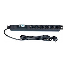 Lande LN-PRZ-SGT-1U6P-SC Sigortalı Grup Priz 6'lı