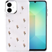 Hnrlıshp Newface Samsung Galaxy Uyumlu  A07 4g Fiyonk Desenli Kapak - Desen 6