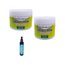Çörek Otu Kremi 100 Ml X 2 Adet / Rekza Çilekli Vücut Masaj Bakım Yağı 125 Ml