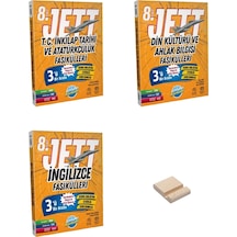Lgs 8. Sınıf Jett İnkılap Din Ve İngilizce Fasikülleri 3lü Set