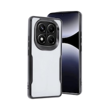 Redmi Note 14 Pro 5g Kılıf Boyi Silikon Kapak - Siyah İtdark41813