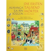 Almanca İlk Bin Sözcük - Heather Amery - 1001 Çiçek