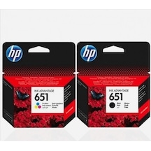 Tonersepeti Hp 651 Siyah Ve Renkli Kartuş