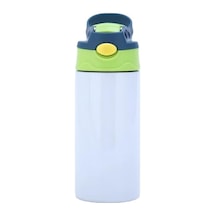 Çelik İçli Termos 360 Ml Yeşil Skm008 Çok Renkli