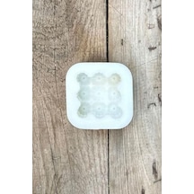 Bubble Kabak Tekli Mum Kalıbı Silikon 1 Adet 50 x 22