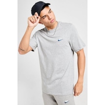Nike Sportswear Club Men's T-shirt Erkek Pamuklu Tişört Gri Gri
