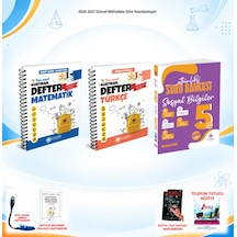 Çanta Yayınları 2026-2027 5. Sınıf Tüm Dersler 3 Kitap Sos Soru/mat-türkçe Defter Set