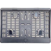 Çıtalı Kare Plastik Plakalık Motosiklet Plaka Altlığı 25x16cm