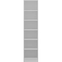 Kale 1'li Gövde Modül Raflı Beyaz 190