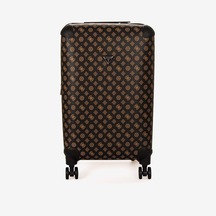 Guess Unisex Valiz Twy74529820 Kahverengi