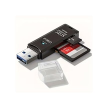 Büro Ev Ofis Cihazları İçin Usb3.0 Micro Sd Hafıza Kartı Tf Kart Okuyucu Adaptör Veri Aktarıcı