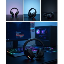Kablosuz Gaming Kulaklık 40mm Sürücülü Mikrofonlu
