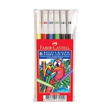 Faber-castell Keçeli Boya Kalemi Yıkanabilir 6 Renk 5067 155106