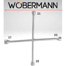 Wöbermann X Tipi Bijon Anahtarı 17-19-21-23 Mm Chrome Vanadium Çelik