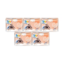 Uni Baby Islak Havlu Mendil Aile 52 Yaprak 15 Li Set 5pk 3 15'li Set