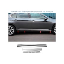 Ebal Otomotiv VW Passat B8.5 Krom Yan Kapı Çıtası 8 prç. 2019 ve üzeri P.Çelik
