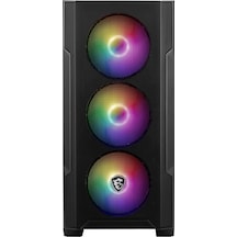 MSI Mag Forge M100R ARGB Fanlı Mid Tower Bilgisayar Kasası