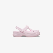 Crocs Classic Mary Jane Clog Çocuk Pembe Terlik 210615