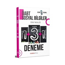ÖABT Sosyal Bilgiler Öğretmenliği 5 Deneme Dijital Çözümlü / K...