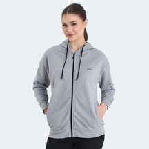 Slazenger KATHLEENA IN Kadın Sweatshirt Gri