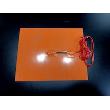 Sern Esnek Silikon Açık Büfe 25x20cm Yapışkanlı Termikli Isıtıcı Rezistans 650w R1035