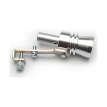 Vkemall M Boyutu Gümüş Motosiklet Araba Turbofon - Dayanıklı, Kompakt, Kolay Kullanıma Uygun Ekipman